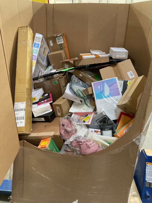 Photo 1 of *************No returns***No refund********Box Size: 6-Foot Pallet (Truck/Trailer Pickup Only) | Our largest variety offering, this 6-foot pallet includes approximately 300-400 items, just like those we auction individually. All items are uninspected and 