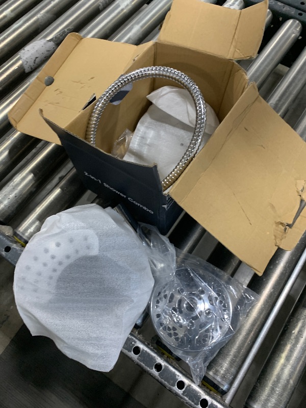 Photo 1 of Shower Head with Handheld High Pressure: INAVAMZ Hand Held Shower Head & Rain Shower Head 2-IN-1 Shower Head