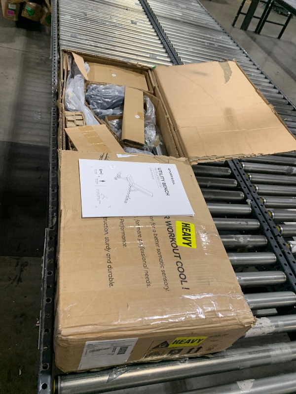 Photo 1 of SPORTSOUL Adjustable Weight Bench Heavy Duty Fitness Bench For Weight Training, Home Gym Bench