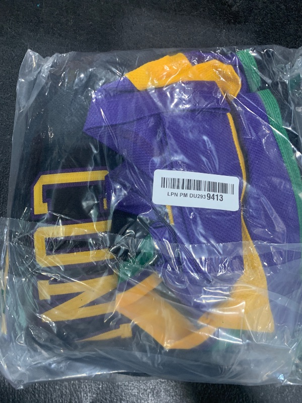 Photo 1 of Mighty Ducks Jersey #96 Charlie Conway #99 Adam Banks #33 Greg Goldberg #66 Gordon Bombay Movie Hockey Jersey White Green (96 Black,Large)