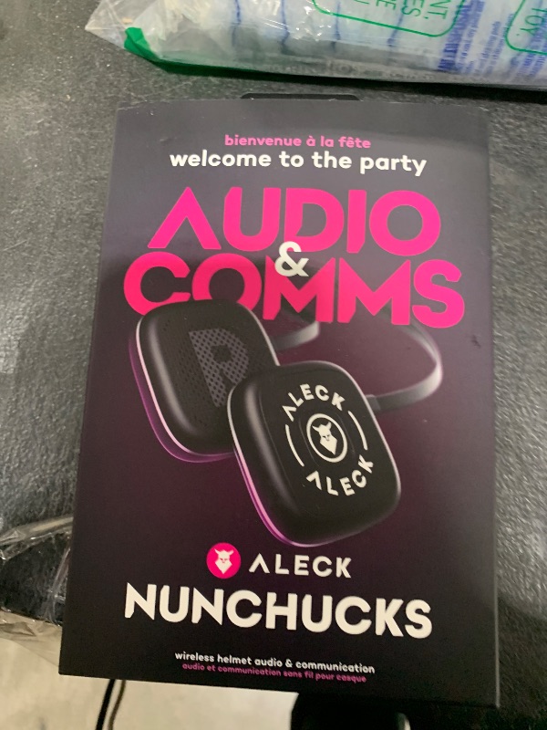 Photo 1 of ALECK Nunchucks Wireless Bluetooth Helmet Speakers - Drop-in Headphones Compatible with All Audio Ready Ski/Snowboard Helmets. Glove-Friendly Controls and Built-in Microphone for Hands-Free Calls