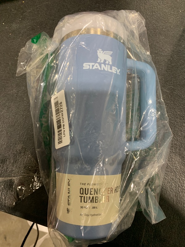 Photo 1 of Stanley Quencher H2.0 Tumbler with Handle and Straw 30 oz | Flowstate 3-Position Lid | Cup Holder Compatible for Travel | Insulated Stainless Steel Cup | BPA-Free | Indigo