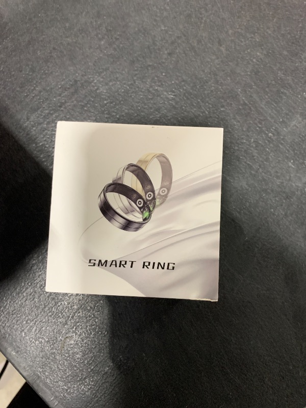 Photo 1 of HitTopss Smart Ring, Ultra Thin Fitness Tracking Smart Ring with Calories/Heart Rate/Blood Oxygen/Sleep Monitoring, 5ATM Waterproof, No APP Subscription (Silver,Ultra Thin-9#)