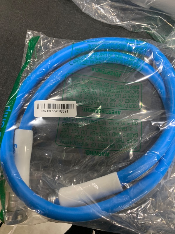 Photo 1 of Fevone 5ft Garden Hose – Hose Reel Leader Hose, 5/8" ID, 600 PSI, Hybrid Polymer, Kink-Resistant, Flexible, Durable, Leak-Free, 3/4" GHT Aluminum Fittings, Drinking Water Safe