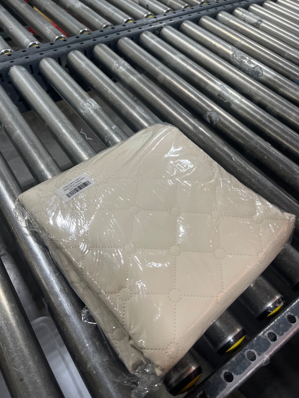 Photo 1 of Ameritex Waterproof Dog Couch Cover Faux Leather with Anti-Slip Back New Pattern Pet Bed Cover Furniture Couch Sofa Car Seat Cover for Puppy Kids Cream