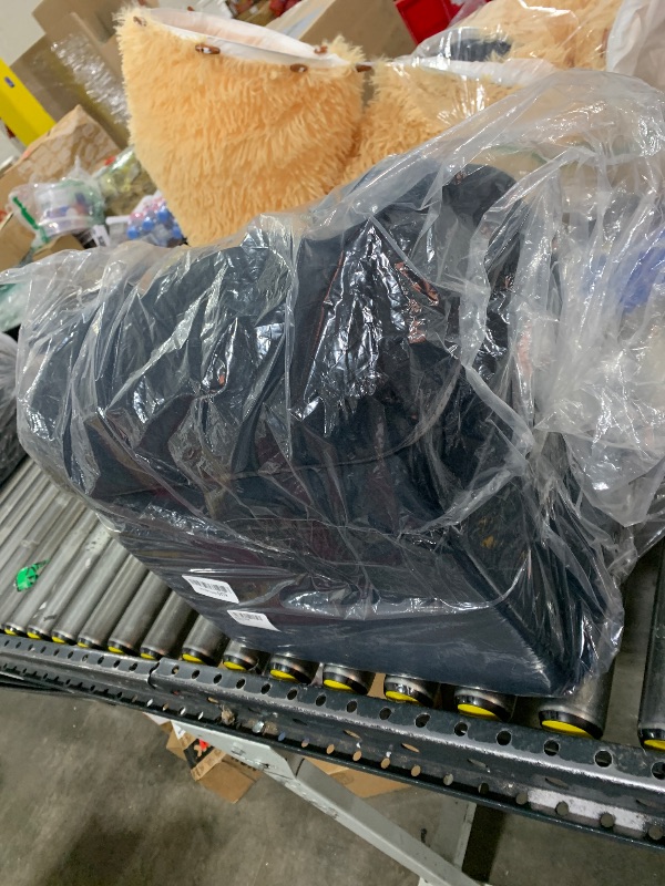 Photo 1 of ROYALAY Adjustable Foot Rest for Under Desk, Ergonomic Foot Stools with Feet Warm Pocket, Under Desk Ottoman for Office, Black