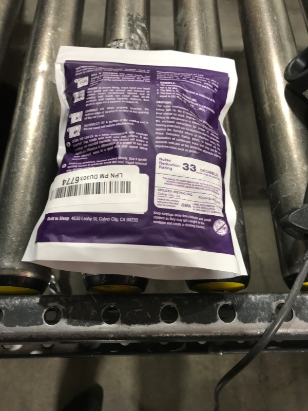Photo 1 of MOLDEX Sparkplugs Soft Foam Earplugs 60 Pairs Ear Plugs for Sleeping, Snoring, Work, Travel, Shooting - 33dB Highest NRR Made in USA