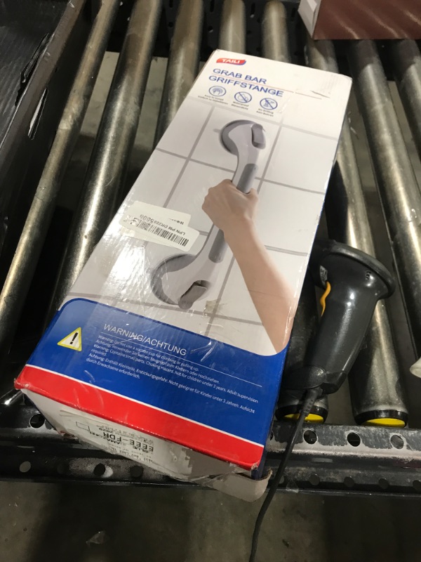 Photo 1 of TAILI Grab Bars for Bathtubs and Showers 2 Pack Suction Grab Bar, Heavy Duty Shower Handle Removable Bath Handrails for Seniors and Elderly, Bathroom Safety Grip No Drilling Waterproof,Grey