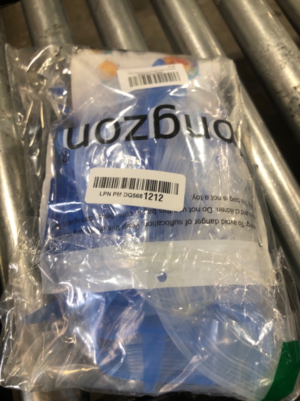 Photo 1 of [12pack] Longzon Silicone Stretch Lids 6 Clear Round 6 Blue Rectangle, Magic Lids Reusable Food Covers for Bowls, Cups, Cans, Fit Different Sizes & Shapes of Container, Dishwasher & Freezer Safe