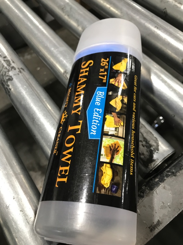 Photo 1 of Premium Shammy Cloth for Car Drying - 26”x17” - Super Absorbent Chamois Towel for Car - Scratch-Free, Reusable & Soft
