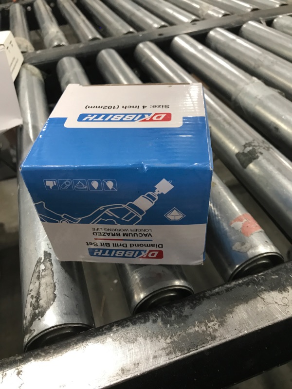 Photo 1 of 4" Diamond Hole-Saw Bits with Pilot Drill Bit 4 in Diamond Tipped Tile Hole Saws with Guiding Bit for Accurate Drilling, for Porcelain Tile Ceramic Pottery Granite Stone Glass Bottles 102mm