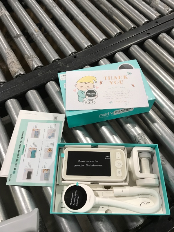 Photo 1 of NETVUE Upgraded Baby Camera Monitor Video - 5000mAh Baby Monitor with Camera and Audio, 5" Display, 4 in 1 Bracket Meets The Needs in All Scenarios, Smart Phone App, Cry Detection