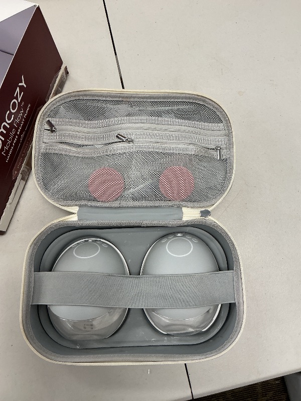 Photo 1 of Momcozy Breast Pump Hands Free Upgraded Mobile Flow | M9, App Discreet Control with Personalized Multi-Modes & 15 Levels, Wearable Breast Pump 24mm, 2 Pack Cozy Red