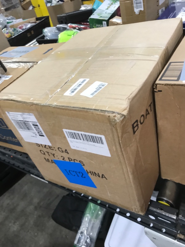 Photo 1 of 2-Pack Heavy Duty Boat Fenders with Ropes – Saltwater Resistant Rubber Marine Boat Bumpers for Docking, Pontoon & Yacht Protection