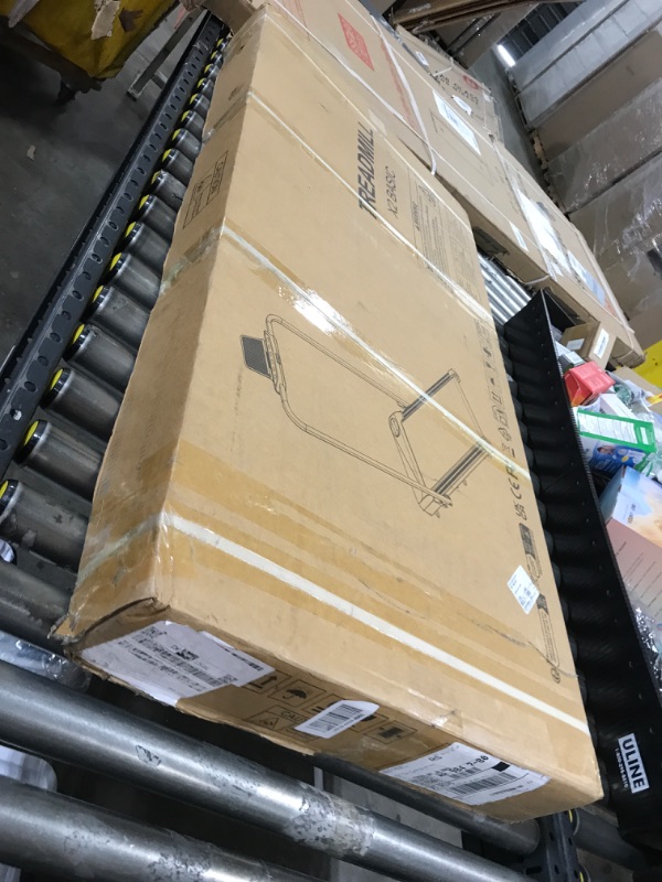 Photo 1 of THERUN Walking Pad Treadmill, 2.5 HP Under Desk Treadmill, 2 in 1 Foldable Treadmill for Home, Walking Pad with Handle Bar, 15" Widened Running Belt, Treadmill with Remote Control & LED Touch Screen