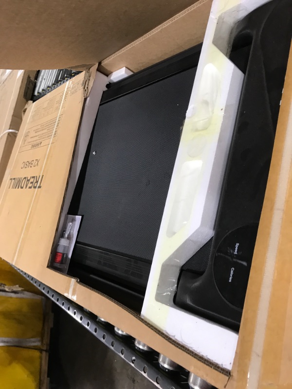 Photo 1 of THERUN Walking Pad Treadmill, 2.5 HP Under Desk Treadmill, 2 in 1 Foldable Treadmill for Home, Walking Pad with Handle Bar, 15" Widened Running Belt, Treadmill with Remote Control & LED Touch Screen