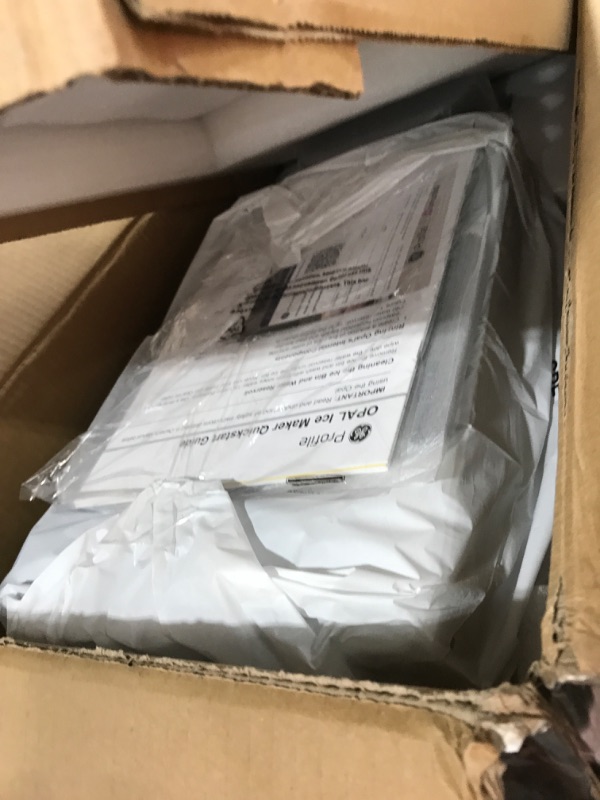 Photo 1 of GE Profile Opal 2.0 XL with 1 Gallon Tank, Chewable Crunchable Countertop Nugget Ice Maker, Scoop included, 38 lbs in 24 hours, Pellet Ice Machine with WiFi & Smart Connected, Stainless Steel