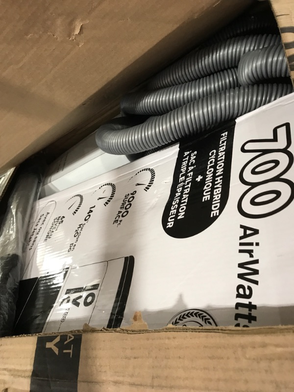 Photo 1 of OVO Large and Powerful Central Vacuum System, Hybrid Filtration (with or Without Disposable Bags) 25L or 6.6 Gal, 700 Airwatts with 40 ft Carpet Deluxe Accessory Kit Included