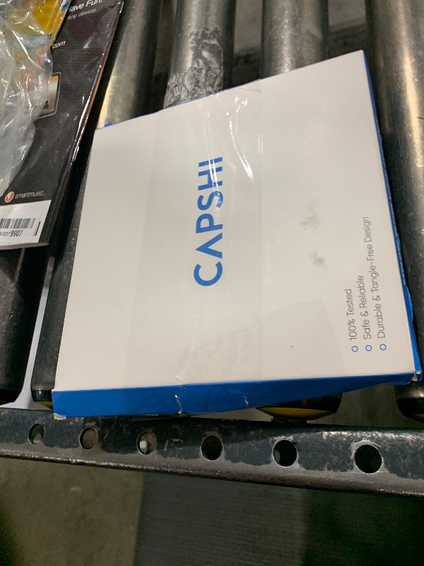 Photo 1 of Capshi 8K 4K DisplayPort Cable 1.4, 10FT DP Cord (VESA Certified, 8K@60Hz, 4K@144Hz, 2K@240Hz/165Hz), 32.4Gbps High Speed Display Port Cable for Gaming Monitor, HDR/FreeSync/G-Sync, Braided, Black