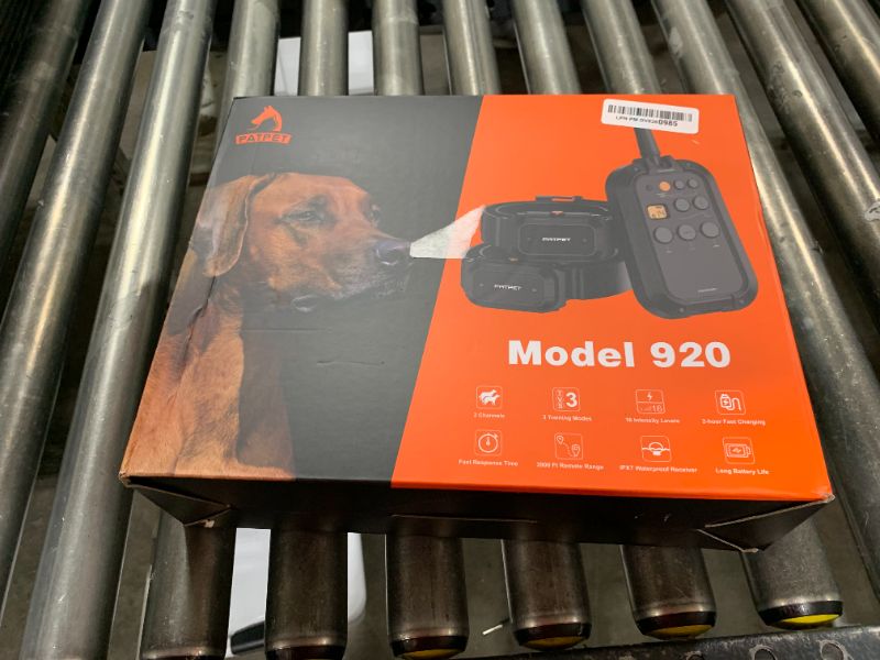 Photo 1 of PATPET Dog Training Collar for 2 Dogs (15-140lbs) - 3/4 Mile Range E Collar Shock Collar for Large Dog