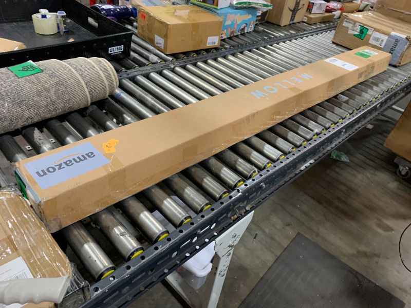 Photo 1 of Mellow Fabric Covered Wood Slats, Bunkie Board Mattress Support, Box Spring or Bed Slat Replacement, Queen, Beige
