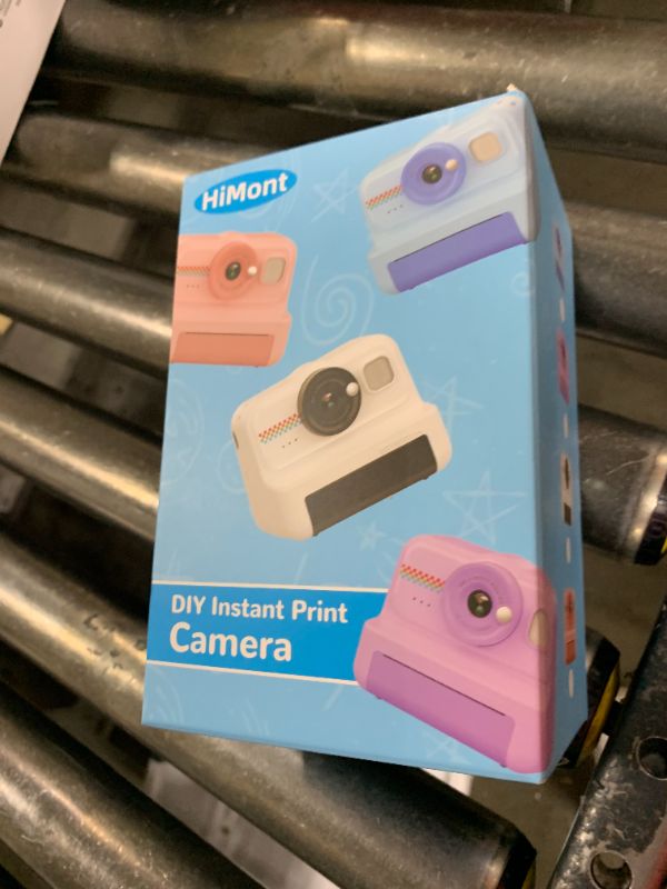 Photo 1 of HiMont Kids Instant Print Camera, 1080P HD Kids Camera Instant Print with 3 Rolls Print Paper & 32GB Card, Ideal Kids Toys Gifts for Boys & Girls Age 3-14 (Black)