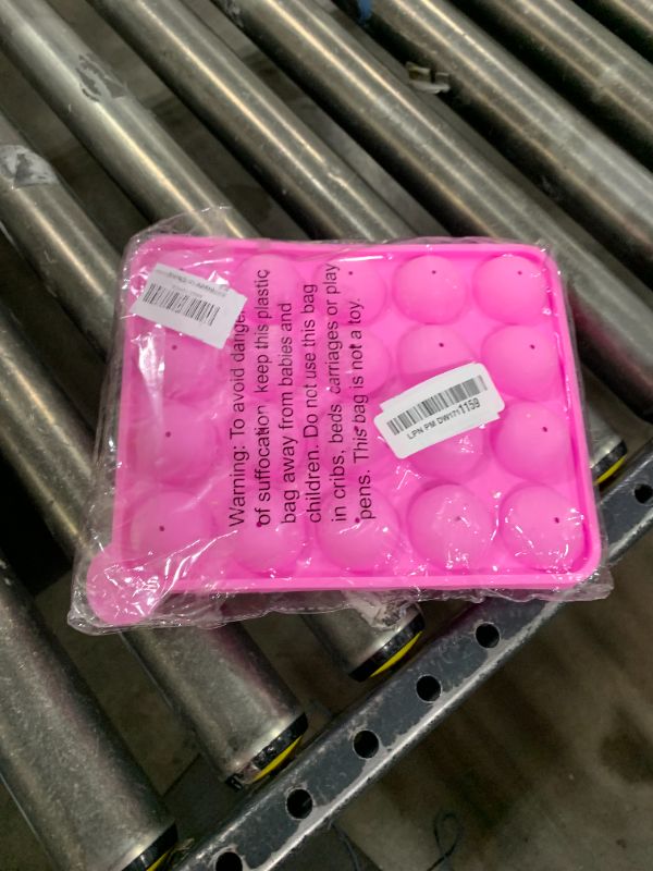 Photo 1 of AKINGSHOP 20-Cavity Silicone Cake Pop Mold Set With Lollipop Sticks, Treat Bags, Twist Ties - For Cake Pops, Lollipops, Hard Candy, and Chocolate