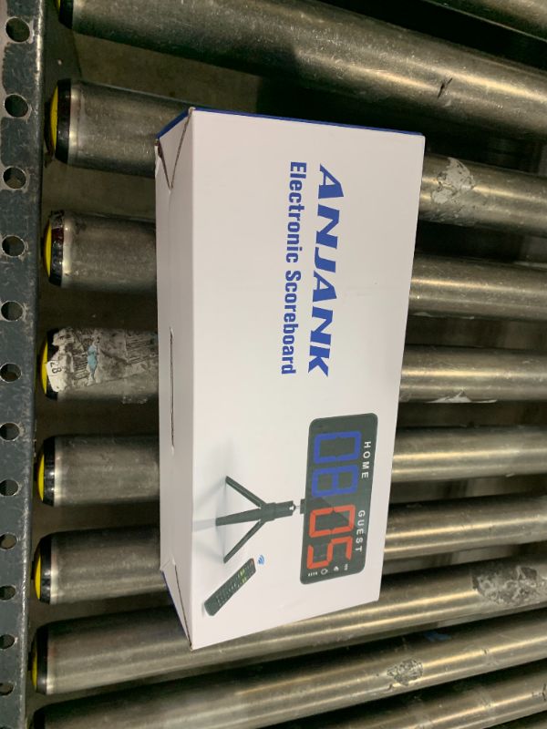 Photo 1 of ANJANK 11’’ Large Digital LED Scoreboard Electronic Score Keeper Clock, Countdown/up, with Powerful Battery, 4 Mounting Options, for Corn Hole/Ping Pong/Table Tennis Sports, Indoor & Outdoor Games