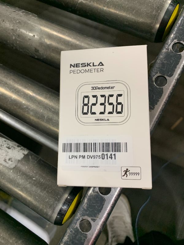 Photo 1 of NESKLA 3D Pedometer for Walking, Simple Step Counter with Large Digital Display, Step Tracker with Removable Clip Lanyard, Accurately Track Steps for Men Women Kids Adults Seniors