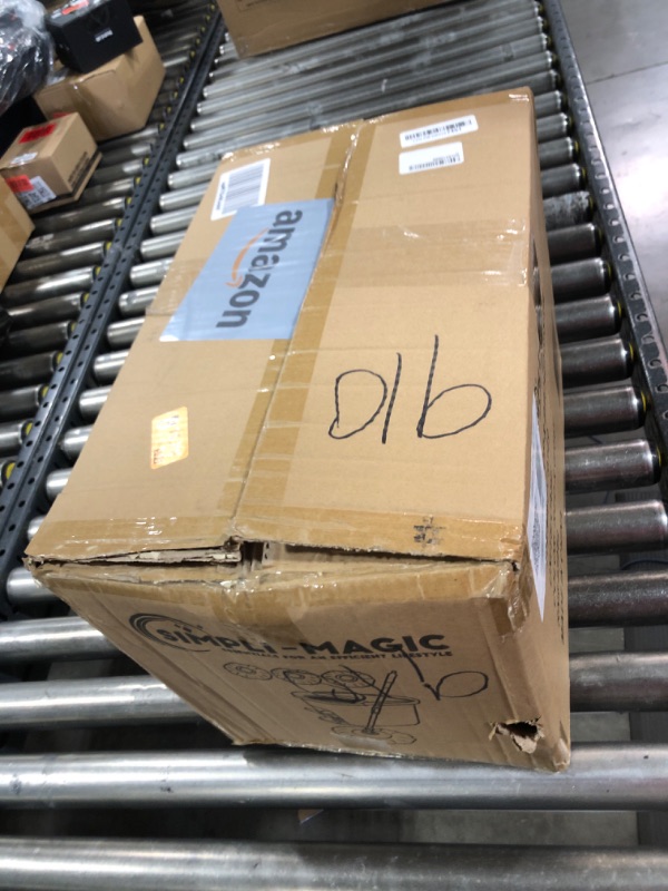 Photo 1 of SIMPLI-MAGIC 79349 Spin Mop Cleaning System with 3 Microfiber Mop Heads, Red/GRAY,Red/Black