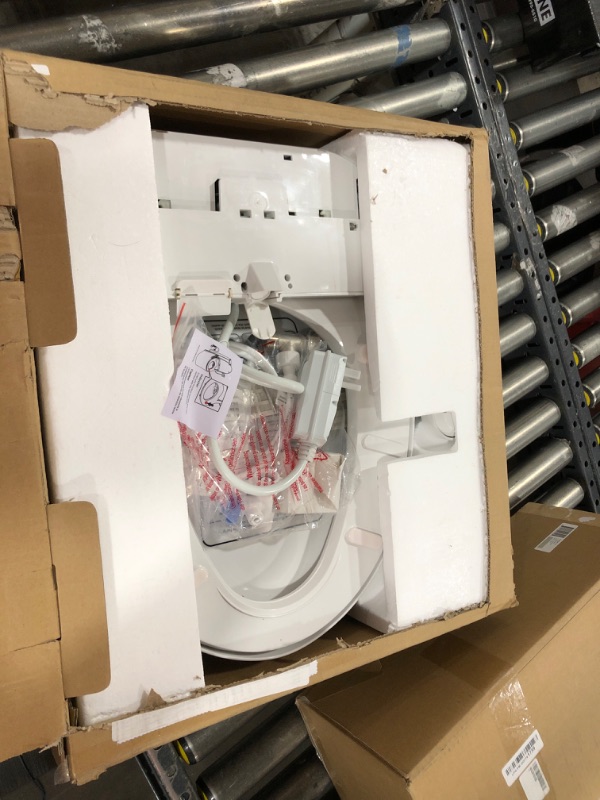Photo 1 of KERDE P30L Electric Bidet Toilet Seat,Bidets For Existing Toilets,Rlongated,One-click Intelligent Operation, Warm Water Cleaning,Slow Close,Seat Cushion Keep Constant Temperature In Winter
