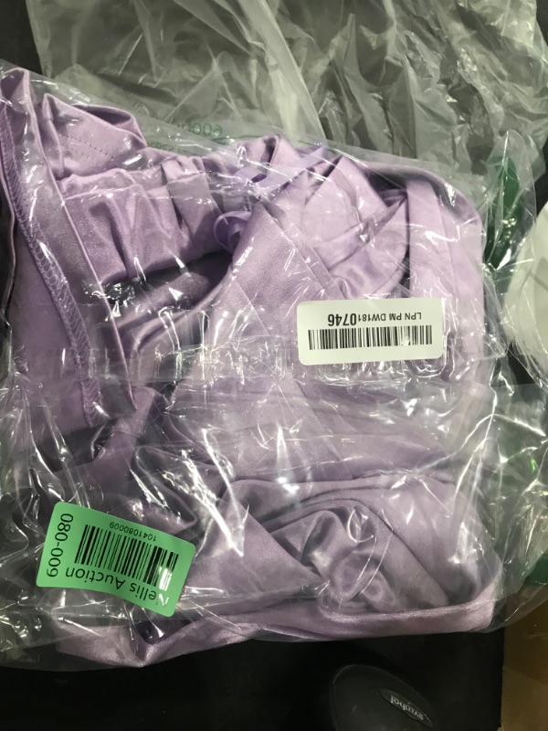 Photo 1 of ANRABESS Women Summer Wedding Guest Maxi Dress Strapless Satin Tube Bodycon Backless Cocktail Formal Dresses 2025 Spring Purple