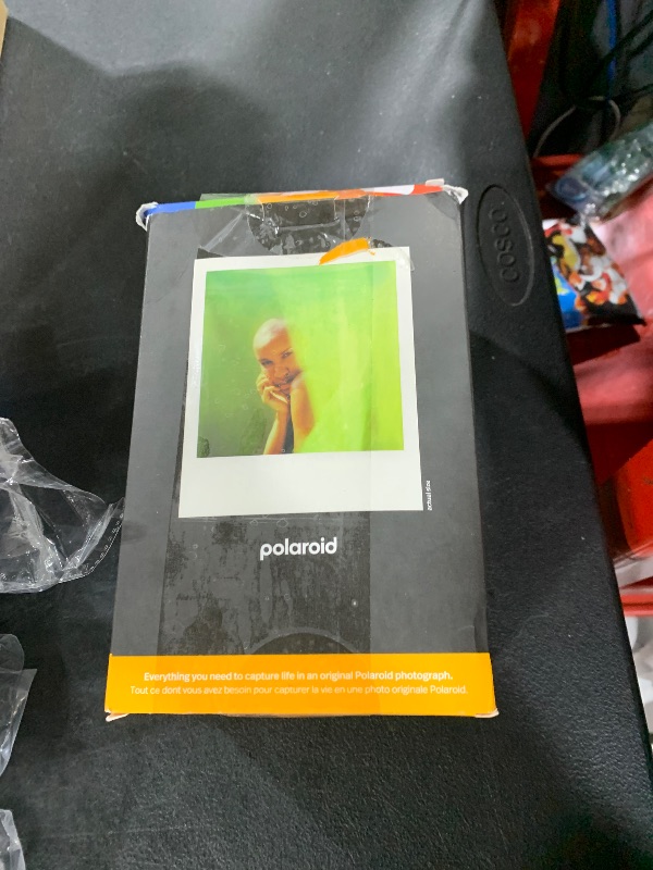 Photo 1 of Polaroid Now 2nd Generation I-Type Instant Camera + Film Bundle - Now Black Camera + 16 Color Photos (6248)- Black