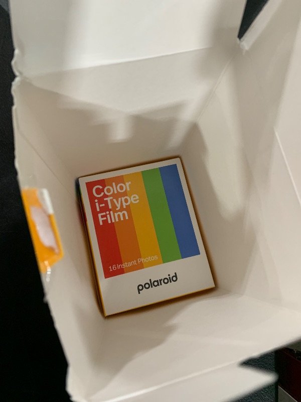 Photo 1 of Polaroid Now 2nd Generation I-Type Instant Camera + Film Bundle - Now Black Camera + 16 Color Photos (6248)- Black