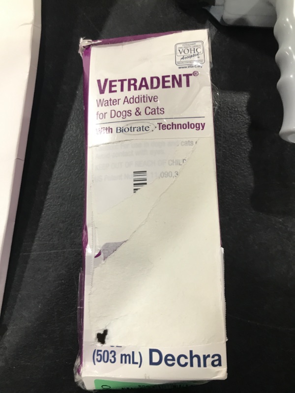 Photo 1 of Vetradent® Water Additive for Dogs and Cats, 17 oz