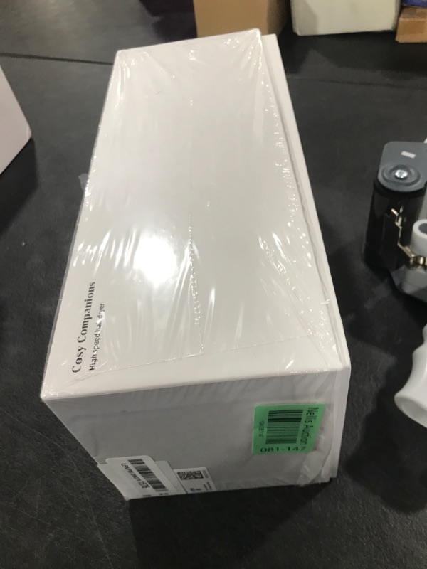 Photo 1 of Hair Dryer - 150000 RPM High-Speed Brushless Motor Negative Ionic Blow Dryer for Fast Drying, Low Noise Thermo-Control Hair Dryer with Diffuser and Nozzle, Silvery