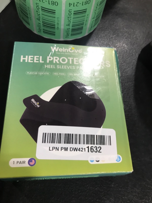 Photo 1 of Plantar Fasciitis Gel Heel Protectors - Welnove Heel Cups for Women Men Heels Spur Pain Relief - Heel Inserts Pads for Achilles Tendonitis Dry Cracked Heel Support Cushion (W 4.5-9 / M 5-8)