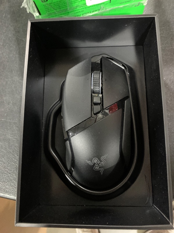 Photo 1 of Razer Basilisk V3 Pro Wireless Gaming Mouse: HyperScroll Tilt Wheel - 30K DPI Optical Sensor - Gen-3 Optical Switches - 13-Zone Chroma RGB - 13 Programmable Controls - 3 Connection Modes - Black