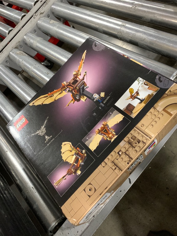 Photo 1 of LEGO Icons Leonardo da Vinci's Flying Machine DIY Kit - Ornithopter Building Set for Adults, Ages 18+ - Craft for Home or Office Decor with Display Stand - Gift Idea - 10363