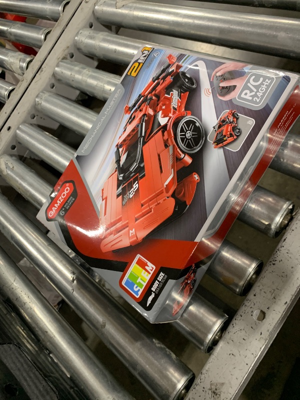 Photo 1 of RC Toy Best Birthday Gifts for Age 6 7 8 9 10 11 12 Years Old Kids Boys Girls 2 in 1 Remote Control Racing Car Building Blocks 351 Pcs DIY Building Kits Engineering Construction Toy