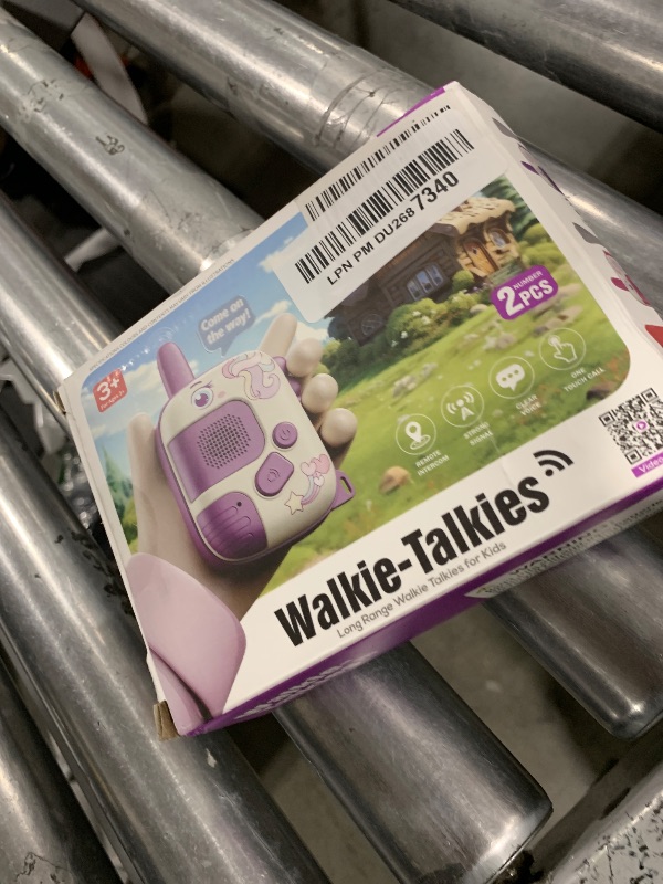 Photo 1 of Walkie Talkies Toys for Girls:Unicorn Toys 2 Pack Birthday Gifts for 3 4 5-7 8 Year Old Girls Toy for 4 5 6 7 8-10 Year Old Camping Outdoor Games,Christmas Stocking Stuffers for Girls Kids