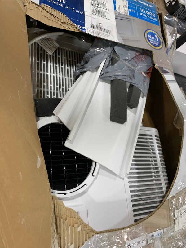 Photo 1 of Midea 14,000 BTU ASHRAE (10,000 BTU SACC) Portable Air Conditioner, Cools up to 450 Sq.Ft., with Dehumidifier & Fan mode, Control with Remote, Amazon Alexa & Google Assistant, Easy-to-use and Install