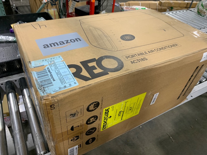 Photo 1 of Dreo Portable Air Conditioners, 8000 BTU ASHRAE (5000 BTU DOE) Smart AC Unit for Bedroom with Drainage-free Cooling, 45dB Quiet, APP/Voice/Remote, Portable AC for Room Indoors, AC318S