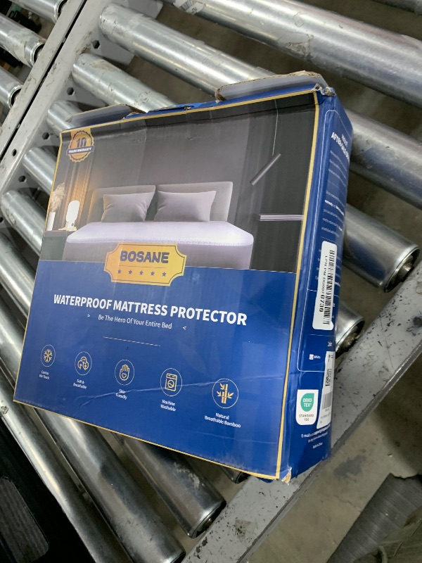 Photo 1 of Premium 100% Waterproof Twin XL Mattress Protector Breathable Cooling 3D Air Fabric Mattress Cover Smooth Soft Hypoallergenic Noiseless Bed Cover Machine Washable Vinyl Free 8-21'' Deep Pocket