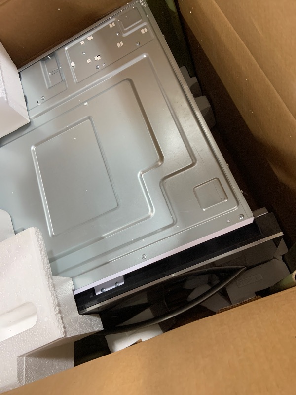 Photo 1 of SHARP Microwave Drawer Oven, 24-inch, 1.2 Cubic Feet, 950 Watt, Angled Touch Control Panel, Stainless Steel