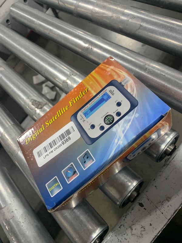 Photo 1 of AGPtek Digital Satellite Signal Finder Meter for Dish Network Directv FTA with Compass and Audio Tone - Blue