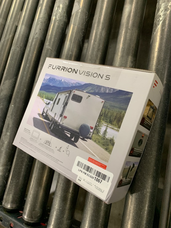 Photo 1 of Furrion Vision S Wireless RV Backup Camera System with 4.3-Inch Monitor, 1 Rear Sharkfin, Infrared Night Vision, Wide-Angle View, Hi-Res, IP65 Waterproof, Motion Detection, Microphone - FOS43TASF