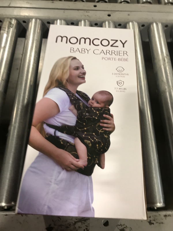 Photo 1 of Momcozy Baby Carrier - Ergonomic, Cozy and Lightweight Carrier for 7-44lbs, Effortless to Put On, Ideal for Hands-Free Parenting, Enhanced Lumbar Support, Purehug for Infant to Toddler, Starry Night