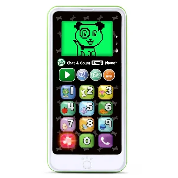Photo 1 of LeapFrog Chat & Count Emoji Phone Baby and Toddler Toys
