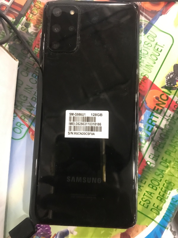 Photo 1 of SAMSUNG Galaxy S20+ 5G, US Version, 128GB - Unlocked (Renewed)